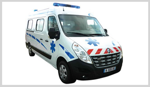 véhicule de réanimation, ambulancier